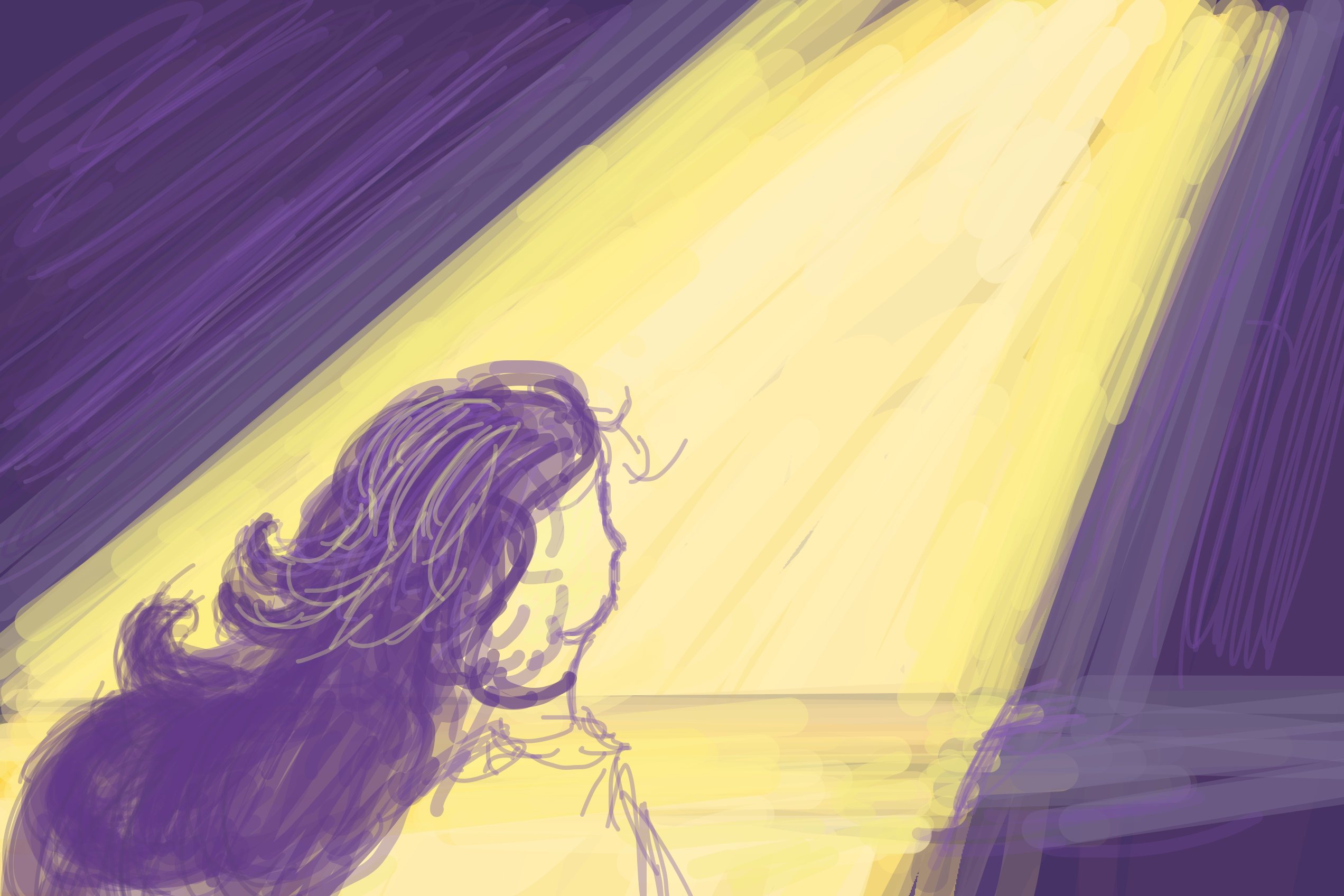 Day 22 — Light · Gartictober Highlights