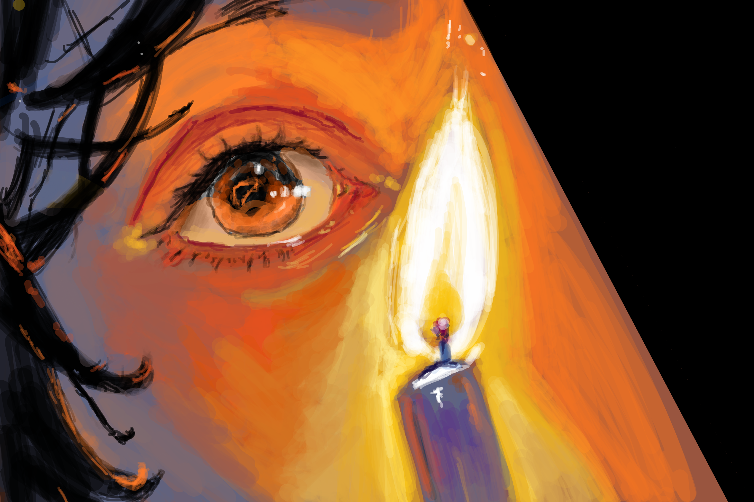 Day 22 — Light · Gartictober Highlights