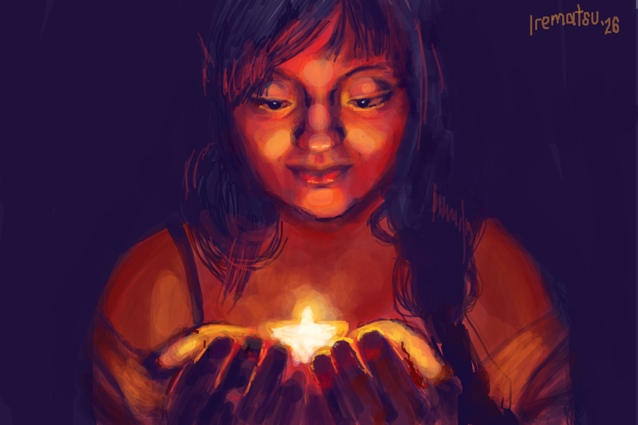 Day 22 — Light · Gartictober Highlights