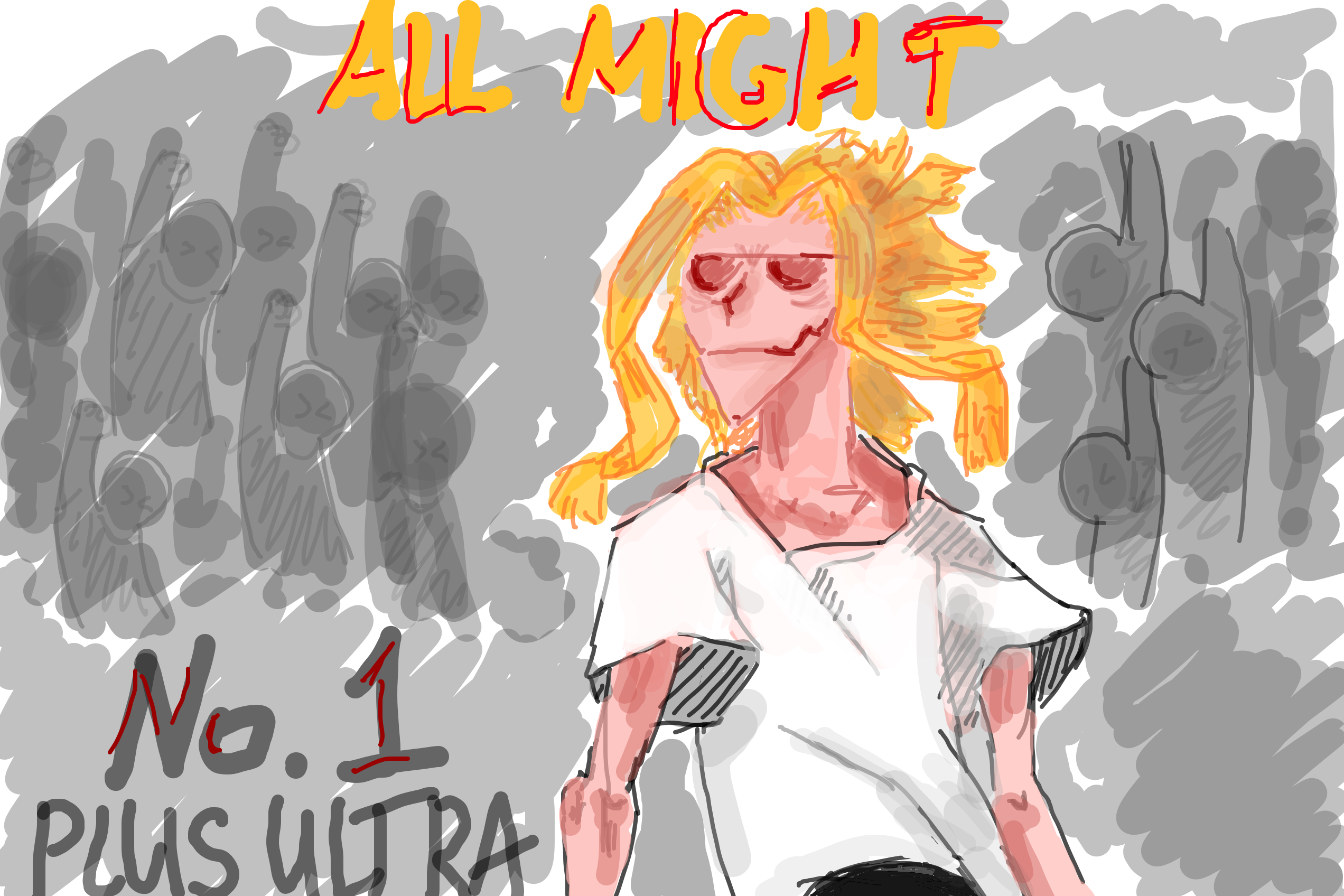 Day 24 — Power · Gartictober Highlights