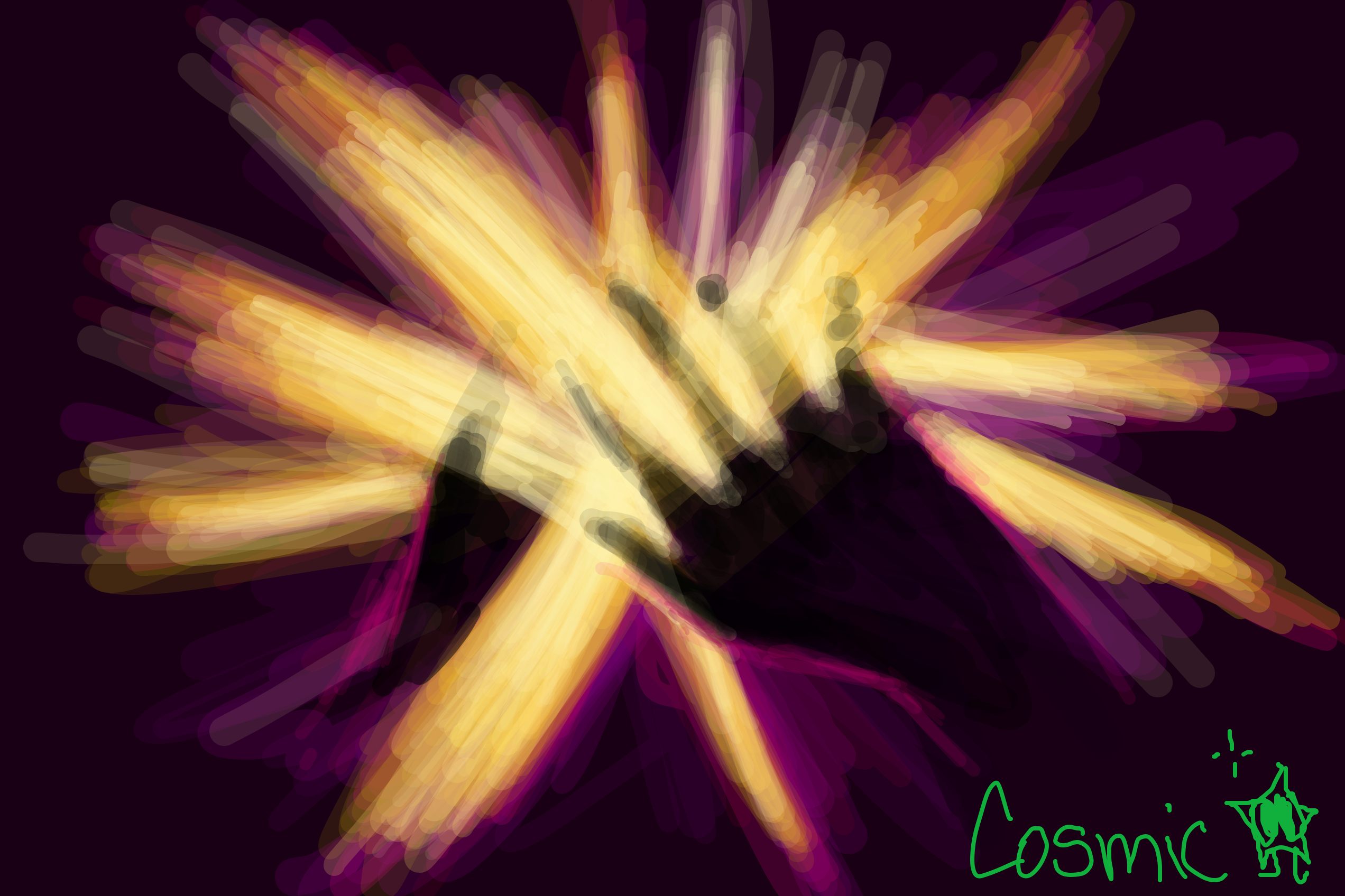 Day 24 — Power · Gartictober Highlights